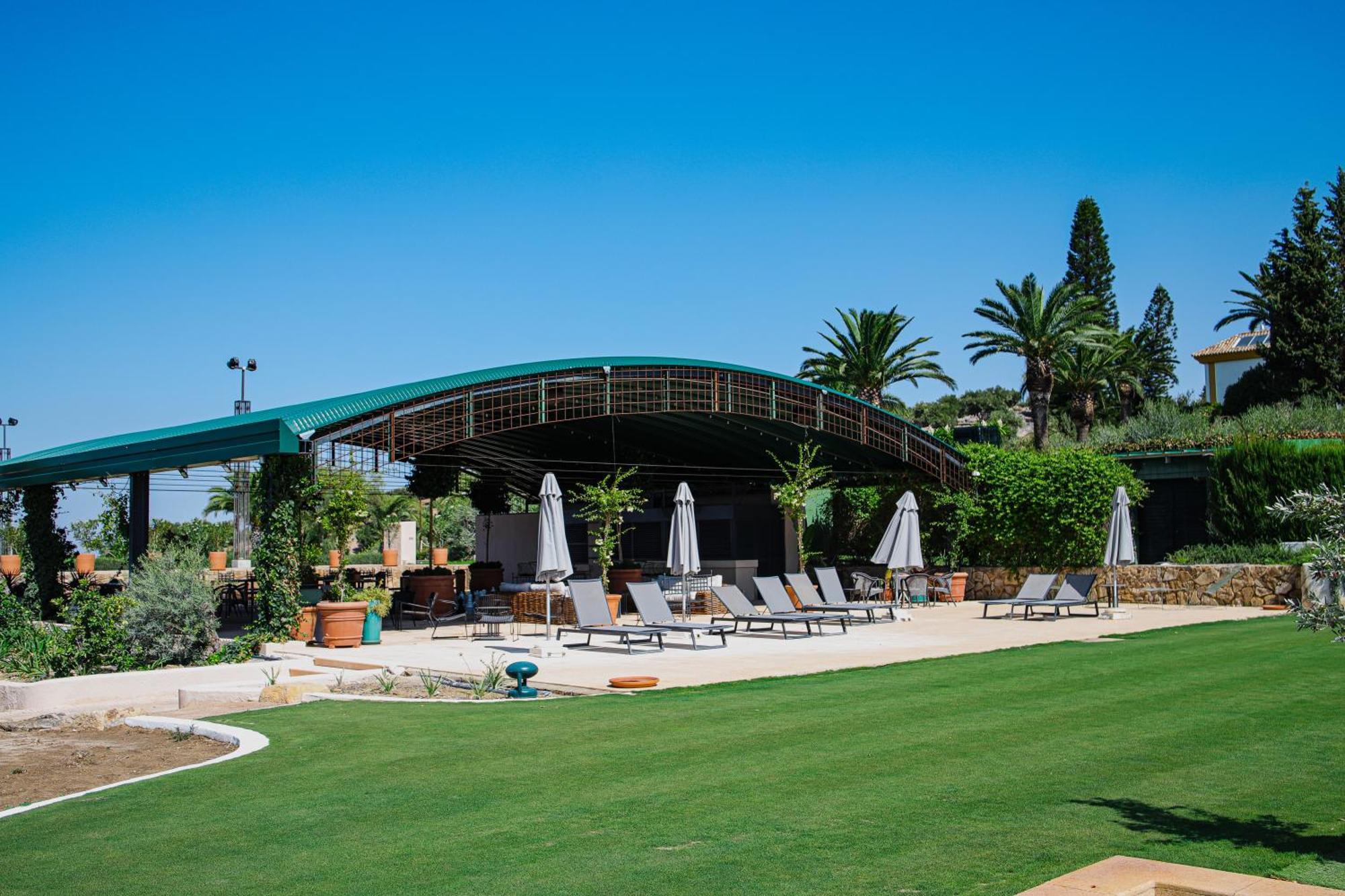 Hacienda El Rosalejo Guest House Villamartin  Bagian luar foto